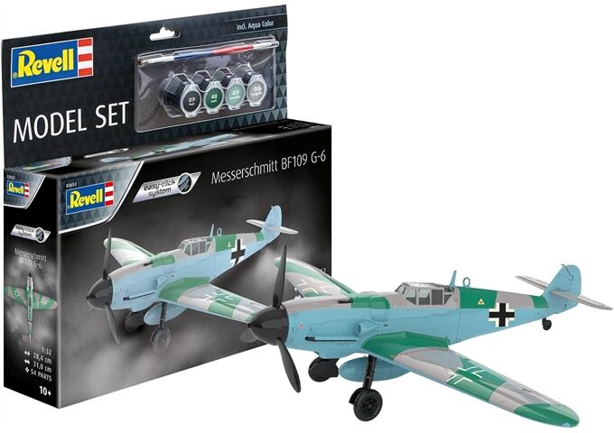 Revell Model Set Messerschmitt Bf109G-6 Easy-Cl