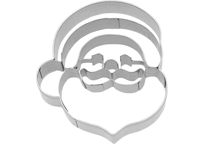 RBV BIRKMANN Ausstechform Santa Claus, Edelstahl