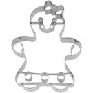 RBV BIRKMANN Ausstechform, Lebkuchenfrau groß, Edelstahl, 12,5