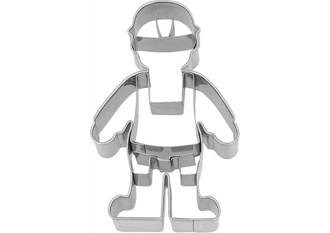 RBV BIRKMANN Ausstechform, Bauarbeiter, Edelstahl, 8 cm