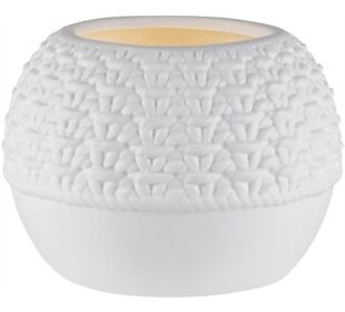 Räder Strick Teelicht klein D 9cm H 6,5cm