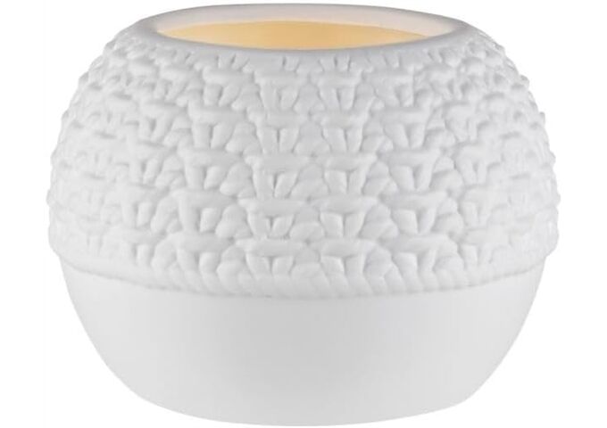 Räder Strick Teelicht klein D 9cm H 6,5cm