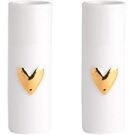 Räder WOLKE SIEBEN Minivasen Herz 2er Set gold dia:3,5c