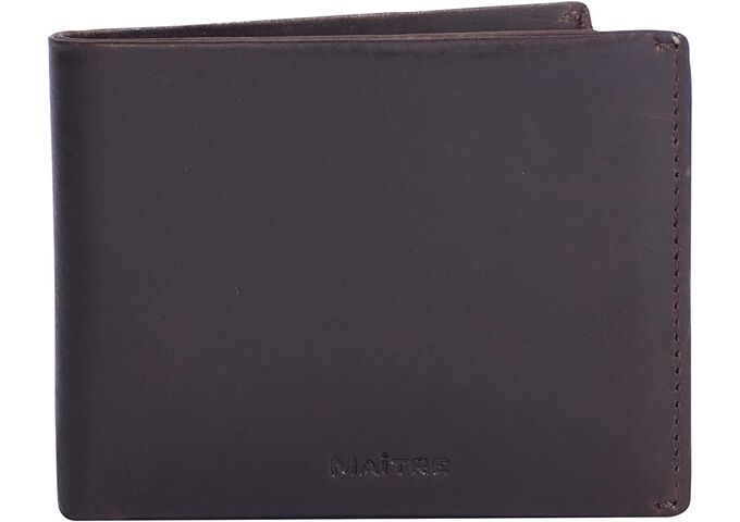 Maitre birkheim dietwald billfold sh8 darkbrown cow leath