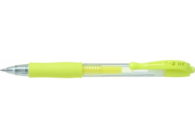 Pilot Pen Gelroller G2-7 pastellgelb