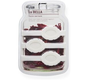 dfp Design Elastische Etiketten white