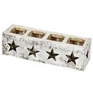 EK Holzteelichtl.Birke M.Glasl28