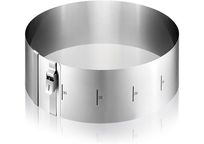 GEFU Tortenring TONDO CLIP, H 10 cm