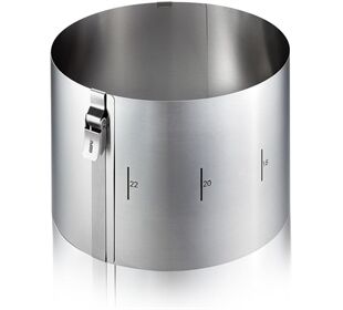 GEFU Tortenring TONDO CLIP, H 15 cm