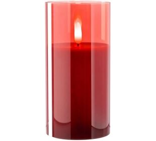 Leonardo AUTENTICO GK/LED Kerze 15x8 rot