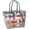 1 Ice Bag Einkaufsshopper Klassik braun blau