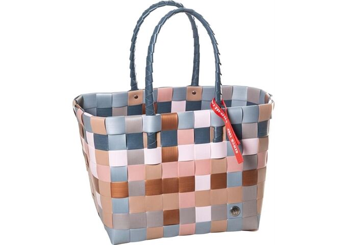 1 Ice Bag Einkaufsshopper Klassik braun blau