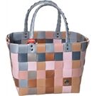 1 Ice Bag Einkaufsshopper Mini braun blau mix