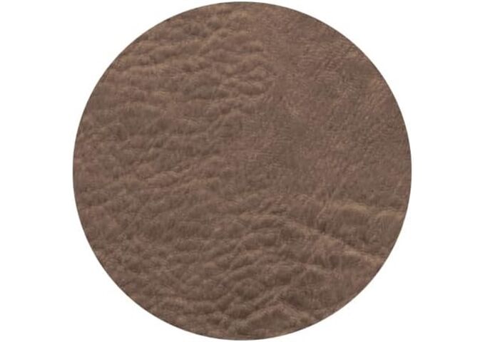 ASA vegan leather 4er Set Untersetzer,nougat