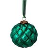Pip Studio Ornament Glass Dark Green 12.5cm