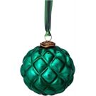 Pip Studio Ornament Glass Dark Green 12.5cm