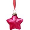 Pip Studio Ornament Glass Star Pink 10cm