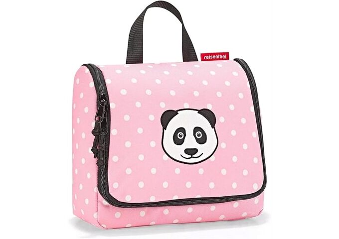Reisenthel toiletbag kids panda dots pink