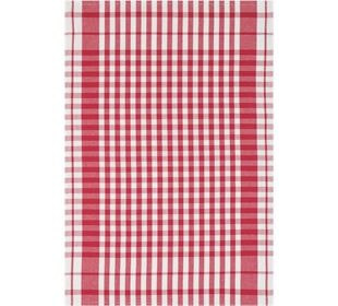 stuco Geschirrtuch Vichy-Karo rot