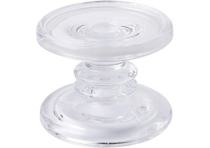 ihr Ideal Home Range GLASS CANDLE HOLDER klein Kerzenständer