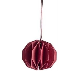 Storefactory HYLTA red hanging decoration