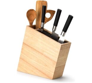 Continenta Messerblock, flexibler Einsatz u. Utensilienbehält