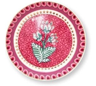 Pip Studio Tea Tip Flower Festival Dark Pink 9cm
