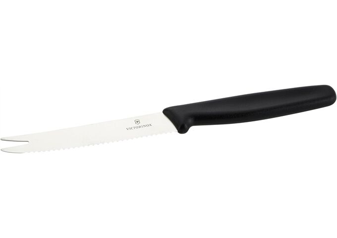 Victorinox Swiss Classic Käse- und Wurstmesser mit Gabelspitz