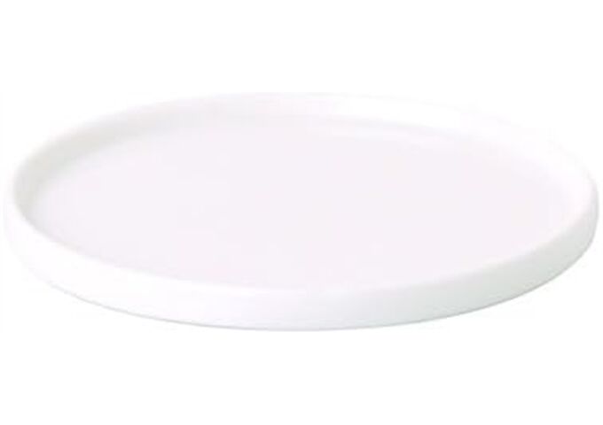 ihr Ideal Home Range PORCELAIN CANDLE PLATE white für Windlicht, klein