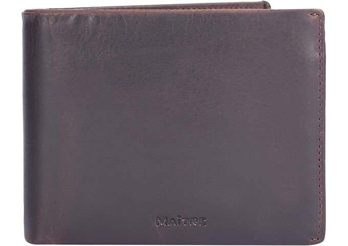 Maitre birkheim gandolf billfold lh9 darkbrown cow leathe