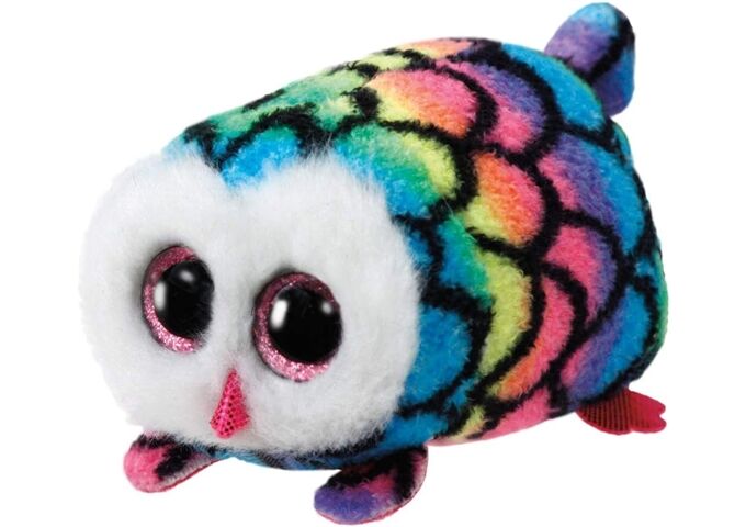 Ty Hootie Bunte Eule - Teeny