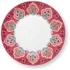 Pip Studio Plate Flower Festival Deco Dark Pink 21cm