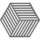 Zone Denmark Untersetzer Cool Grey Hexagon
