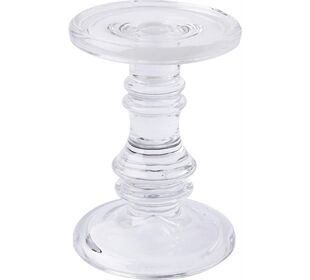 ihr Ideal Home Range GLASS CANDLE HOLDER groß Kerzenständer