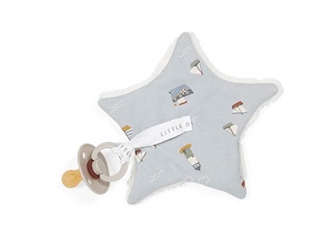 Little Dutch Schnullertuch Sailors Bay blau