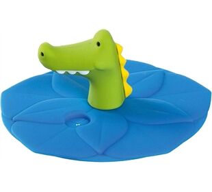 Leonardo BAMBINI Deckel blau Krokodil Bambini