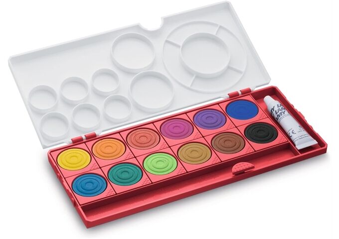 Lamy Deckfarbkasten aquaplus red 12 Farben