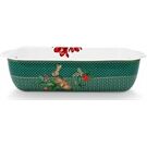 Pip Studio Baking Dish Rectangular Winter Wonderl. Green L