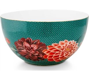 Pip Studio Bowl Winter Wonderl. Deer Green