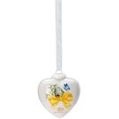 Hutschenreuther Frühlingsgrüsse / Veilchen Porzellan-Mini-Herz Frü