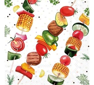 ihr Ideal Home Range Lunch-Servietten BBQ DINNER