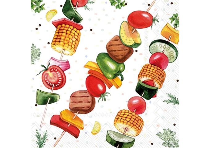 ihr Ideal Home Range Lunch-Servietten BBQ DINNER