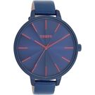 Oozoo OOZOO Timepieces blue (alu) Damen Lederband