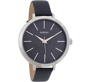 Oozoo OOZOO Timepieces dark blue, Damen, Leder