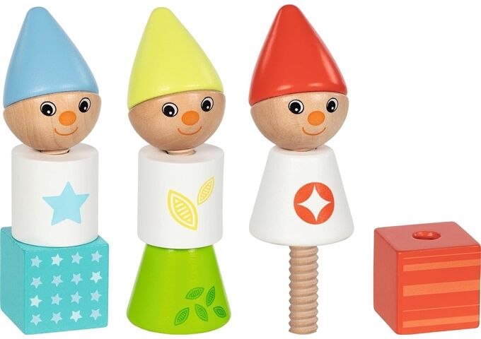 Goki Schraubklötze Zwerge