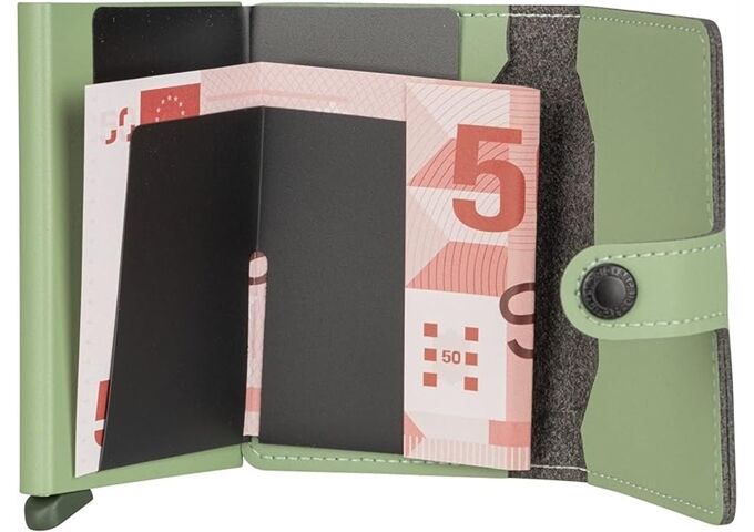 Secrid Miniwallet Yard Powder Pistachio non-leather