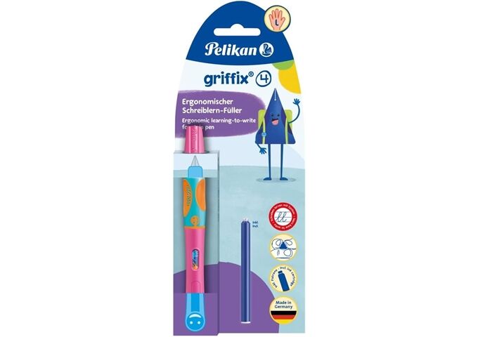 PELIKAN Füller Patrone L Griffix Lovely Pink