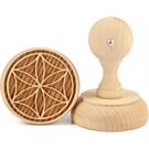 Folkroll Keksstempel Blume des Lebens Ø60mm Ø60 x 82mm