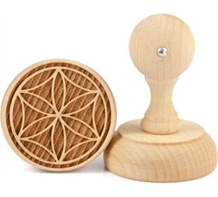 Folkroll Keksstempel Blume des Lebens Ø60mm Ø60 x 82mm