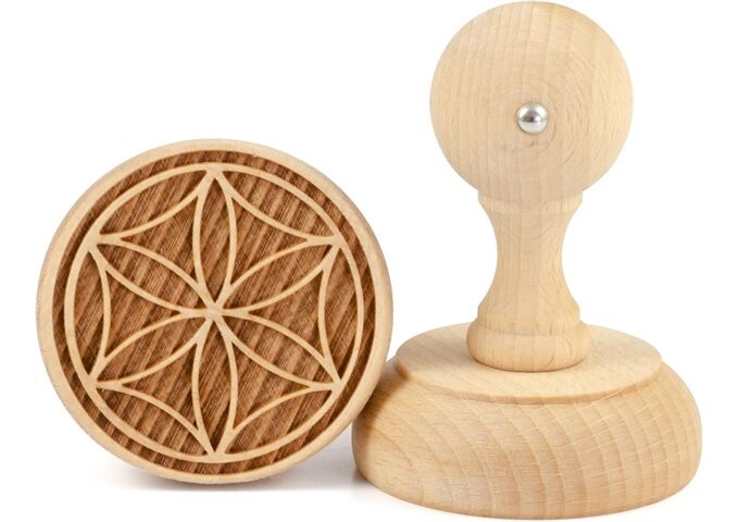 Folkroll Keksstempel Blume des Lebens Ø60mm Ø60 x 82mm